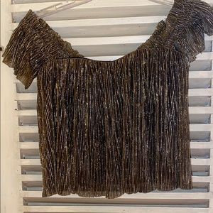 Urban Outfitters off the shoulder/strapless top